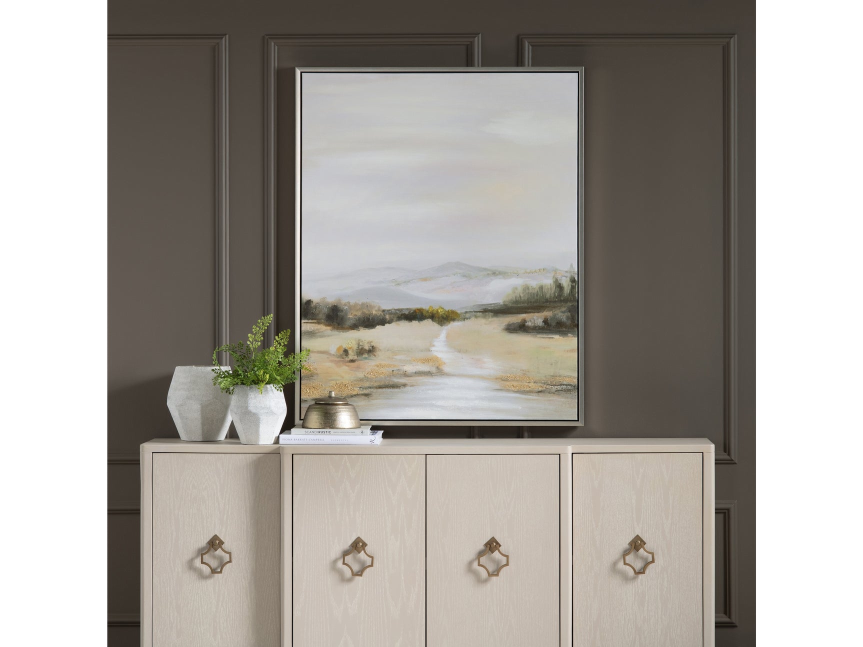 Medford Green/Natural Canvas