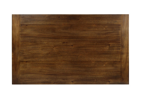 Medford Walnut/Beige 7 Pc. Dining Room Set - Ornate Home