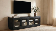 Medina Black Tv Stand - Ornate Home
