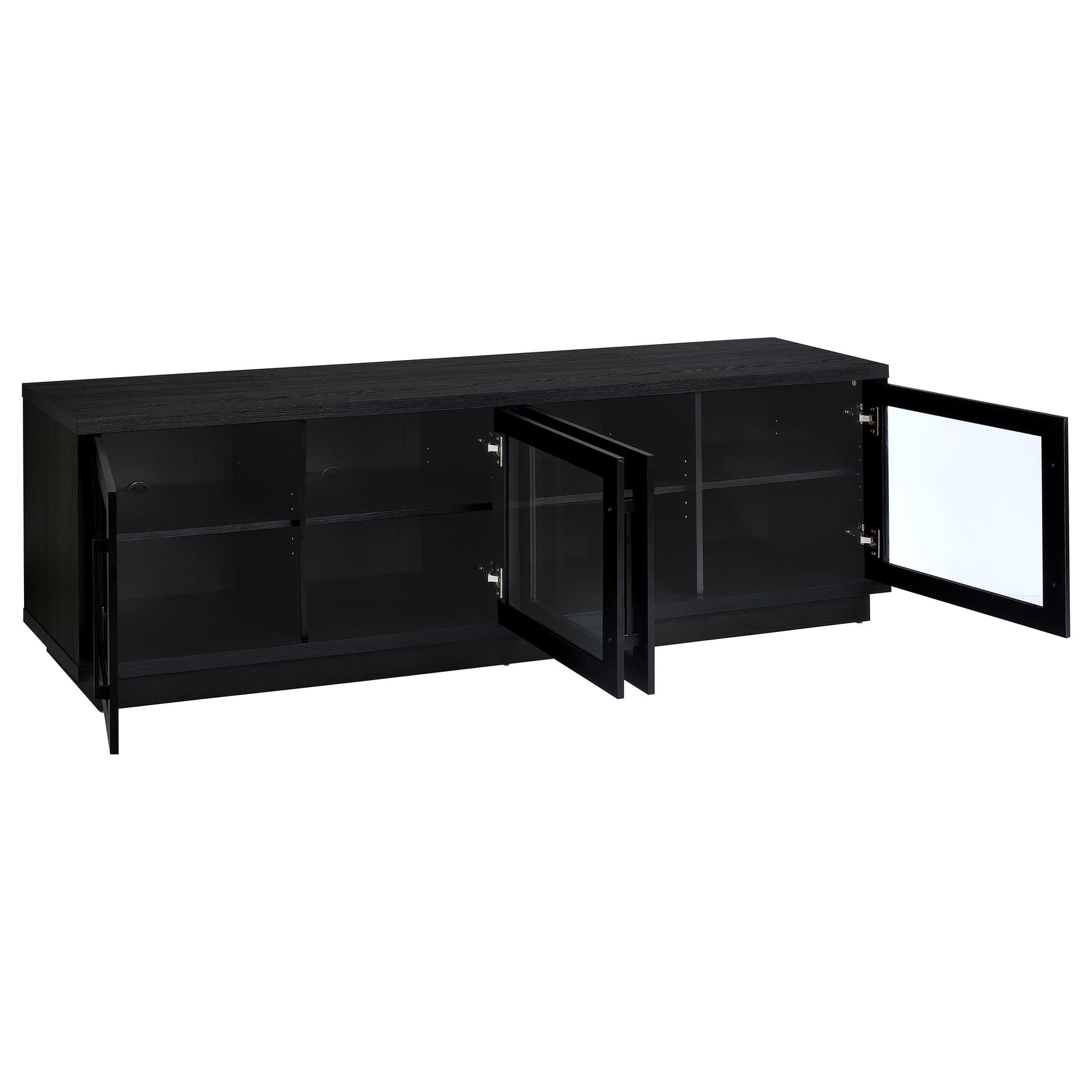 Medina Black Tv Stand - Ornate Home