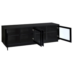 Medina Black Tv Stand - Ornate Home