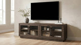 Medina Dark Rustic Mango Tv Stand - Ornate Home