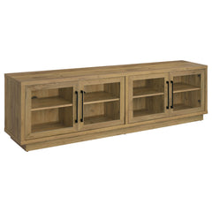 Medina Golden Oak Tv Stand - Ornate Home