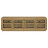 Medina Golden Oak Tv Stand - Ornate Home