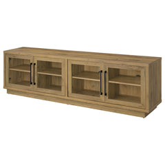 Medina Golden Oak Tv Stand - Ornate Home