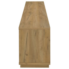 Medina Golden Oak Tv Stand - Ornate Home