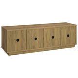 Medina Golden Oak Tv Stand - Ornate Home