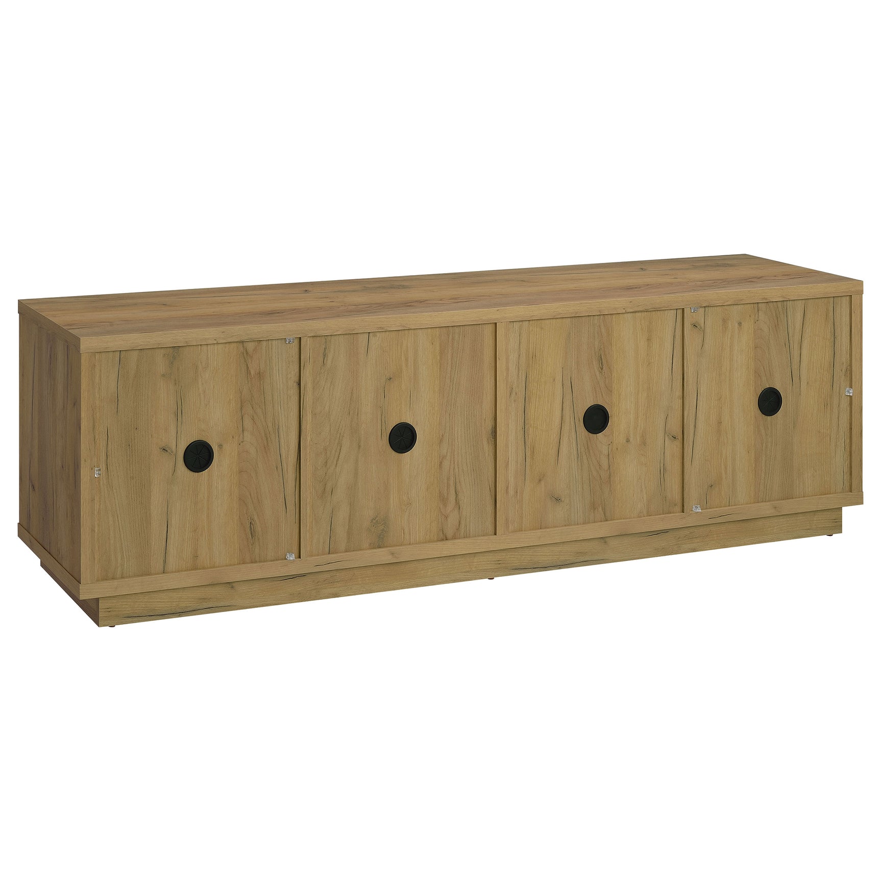 Medina Golden Oak Tv Stand - Ornate Home