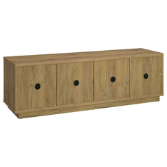 Medina Golden Oak Tv Stand - Ornate Home