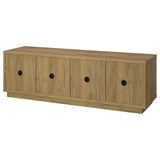 Medina Golden Oak Tv Stand - Ornate Home