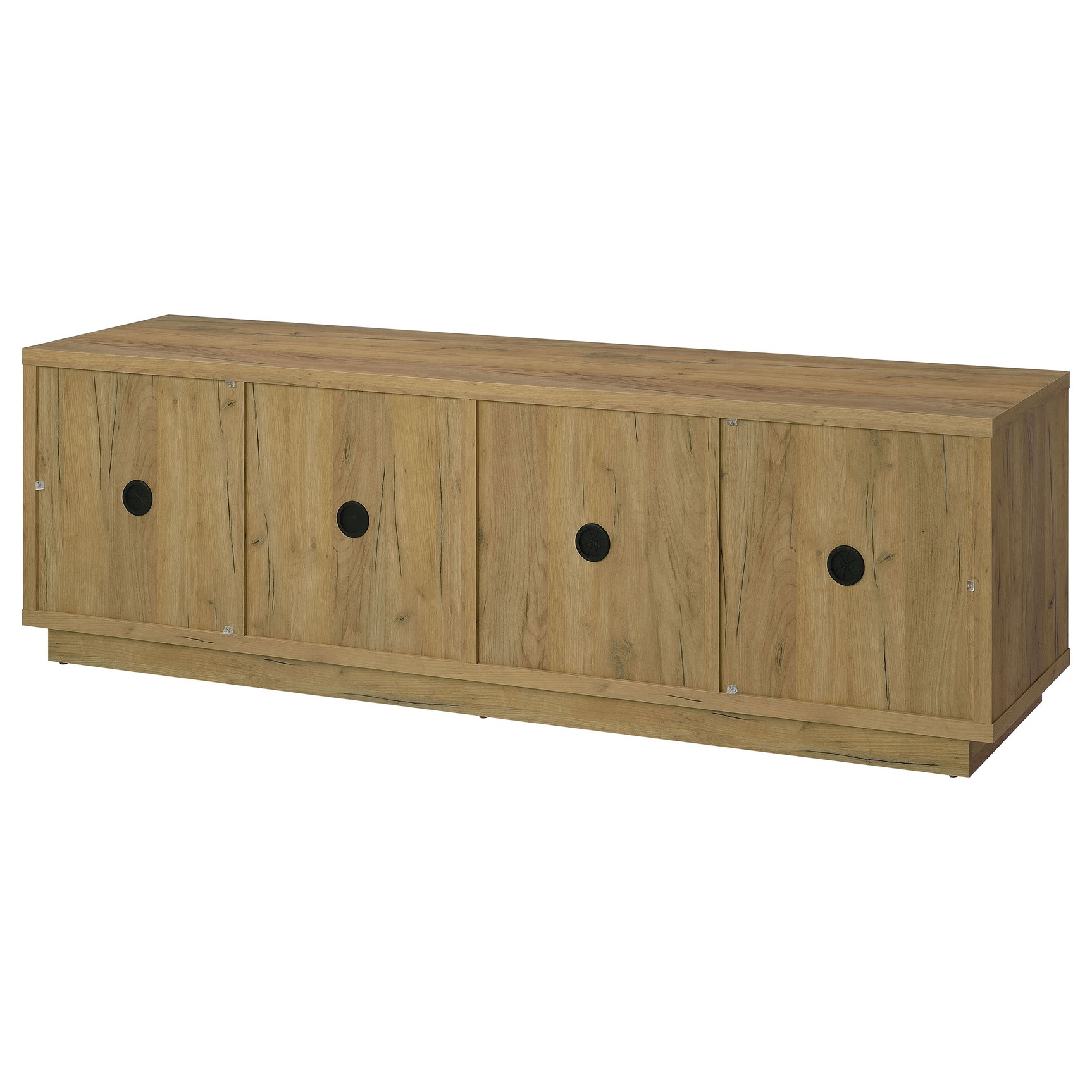 Medina Golden Oak Tv Stand - Ornate Home
