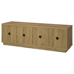 Medina Golden Oak Tv Stand - Ornate Home