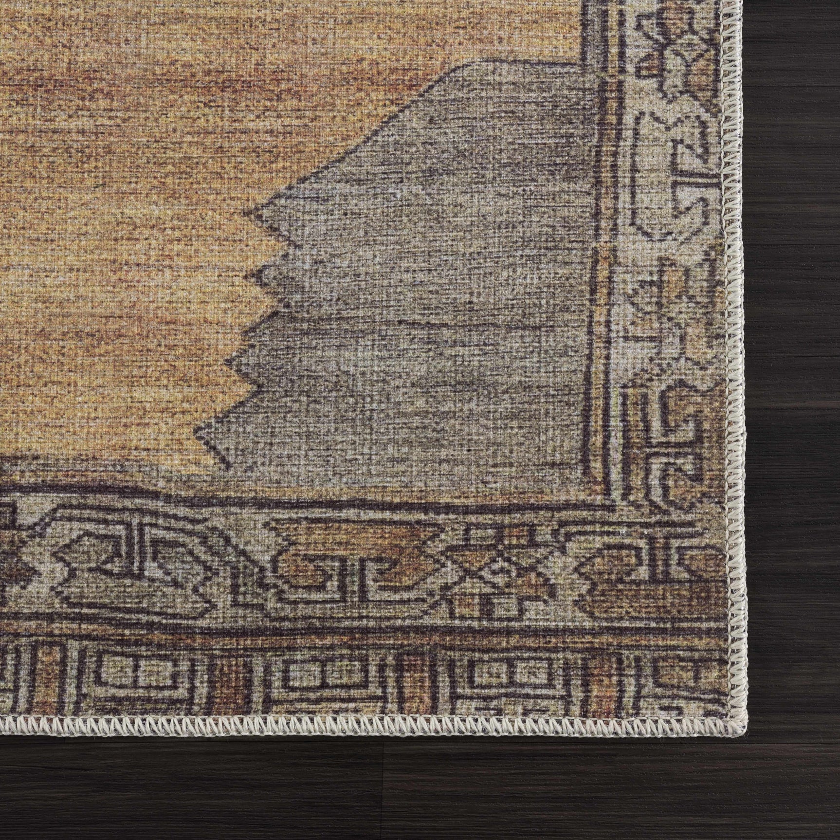 Medinah Washable Runner & Area Rug - Ornate Home