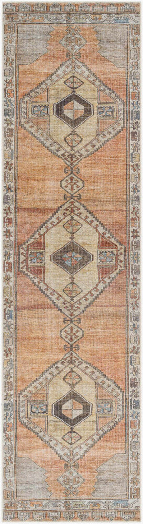 Medinah Washable Runner Rug - Ornate Home