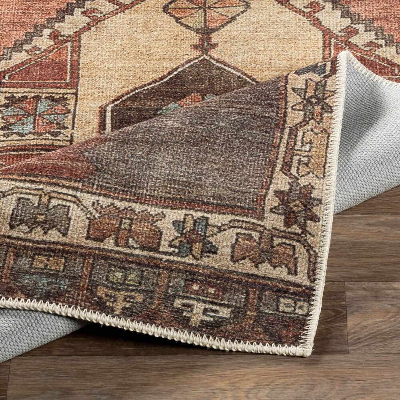 Medinah Washable Runner Rug - Ornate Home
