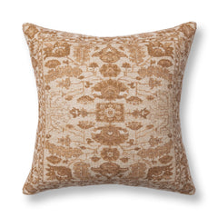 Medley Natural/Amberwood 22"x22" Throw Pillow (Set of 2)