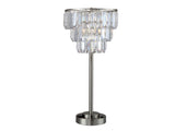 Meg Clear Table Lamp - Ornate Home
