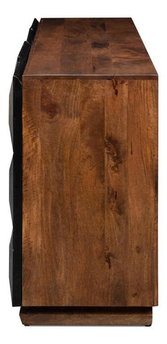 Megan Black Sideboard - Ornate Home