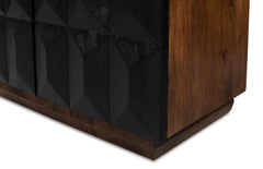Megan Black Sideboard - Ornate Home
