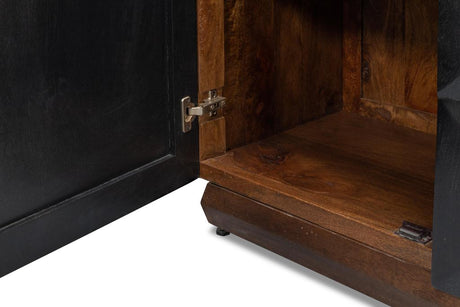 Megan Black Sideboard - Ornate Home