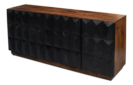 Megan Black Sideboard - Ornate Home