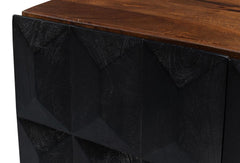 Megan Black Sideboard - Ornate Home