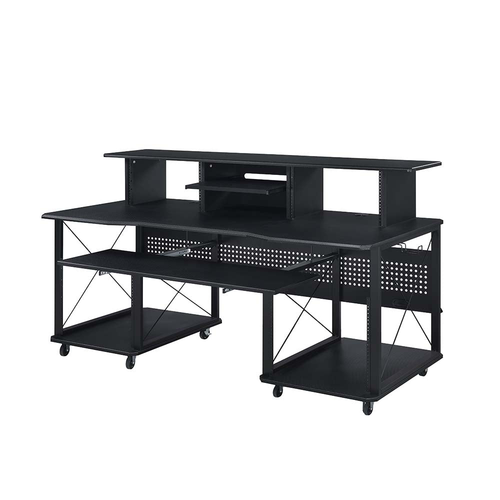 Megara Black Music Desk - Ornate Home