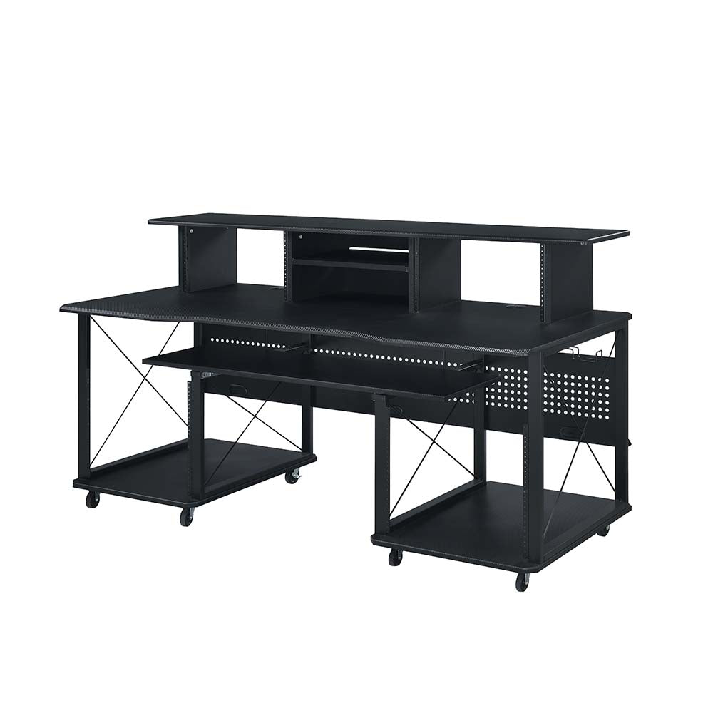 Megara Black Music Desk - Ornate Home