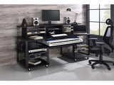 Megara Black Music Desk - Ornate Home