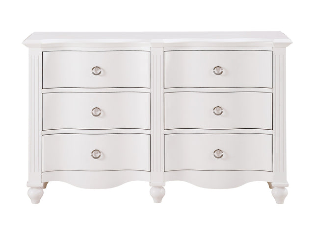 Meghan White Dresser - Ornate Home