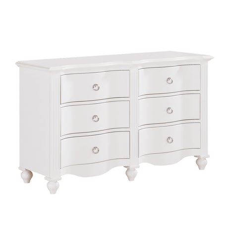 Meghan White Dresser - Ornate Home