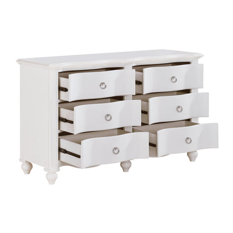 Meghan White Dresser - Ornate Home