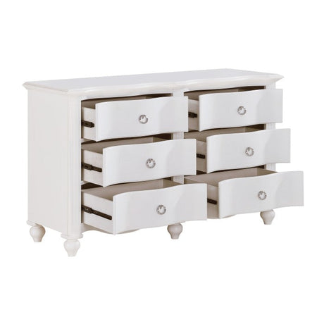 Meghan White Dresser - Ornate Home
