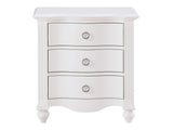 Meghan White Nightstand - Ornate Home