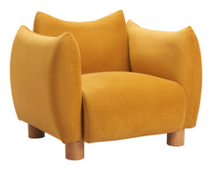 Meia Mustard Accent Chair - Ornate Home