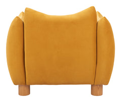 Meia Mustard Accent Chair - Ornate Home