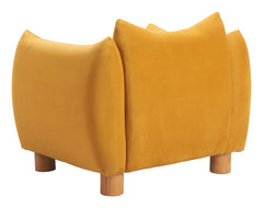 Meia Mustard Accent Chair - Ornate Home