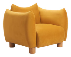 Meia Mustard Accent Chair - Ornate Home