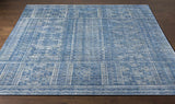 Meigs Blue Premium Viscose&Wool Rug - Clearance - Ornate Home