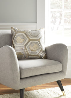 Meiling Metallic Pillow - Ornate Home