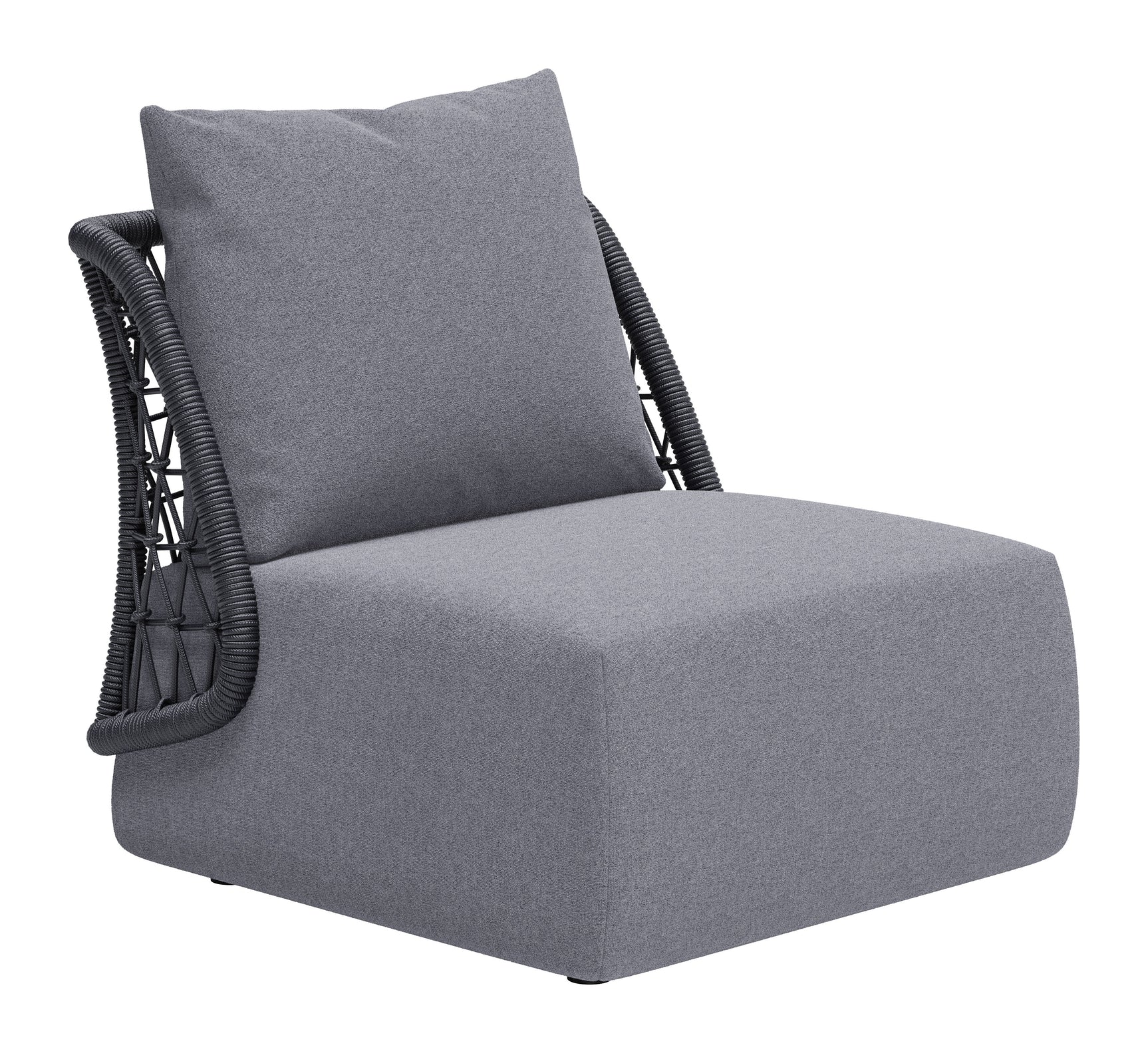 Mekan Gray Accent Chair