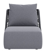Mekan Gray Accent Chair