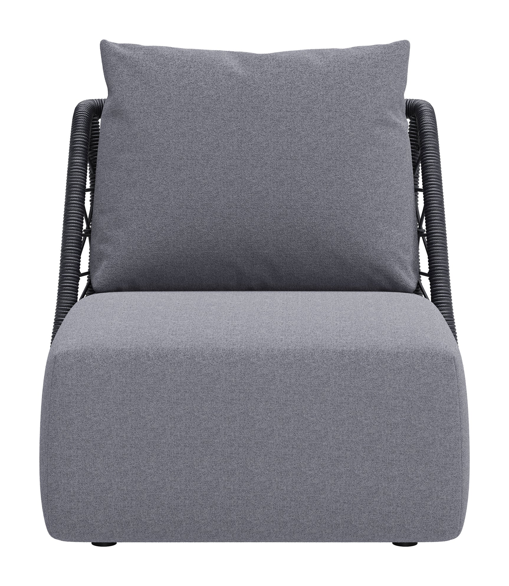 Mekan Gray Accent Chair