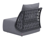 Mekan Gray Accent Chair