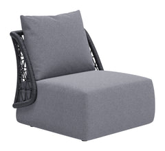 Mekan Gray Outdoor Accent Chair - Ornate Home