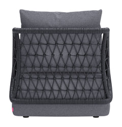 Mekan Gray Outdoor Accent Chair - Ornate Home