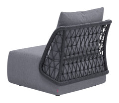 Mekan Gray Outdoor Accent Chair - Ornate Home