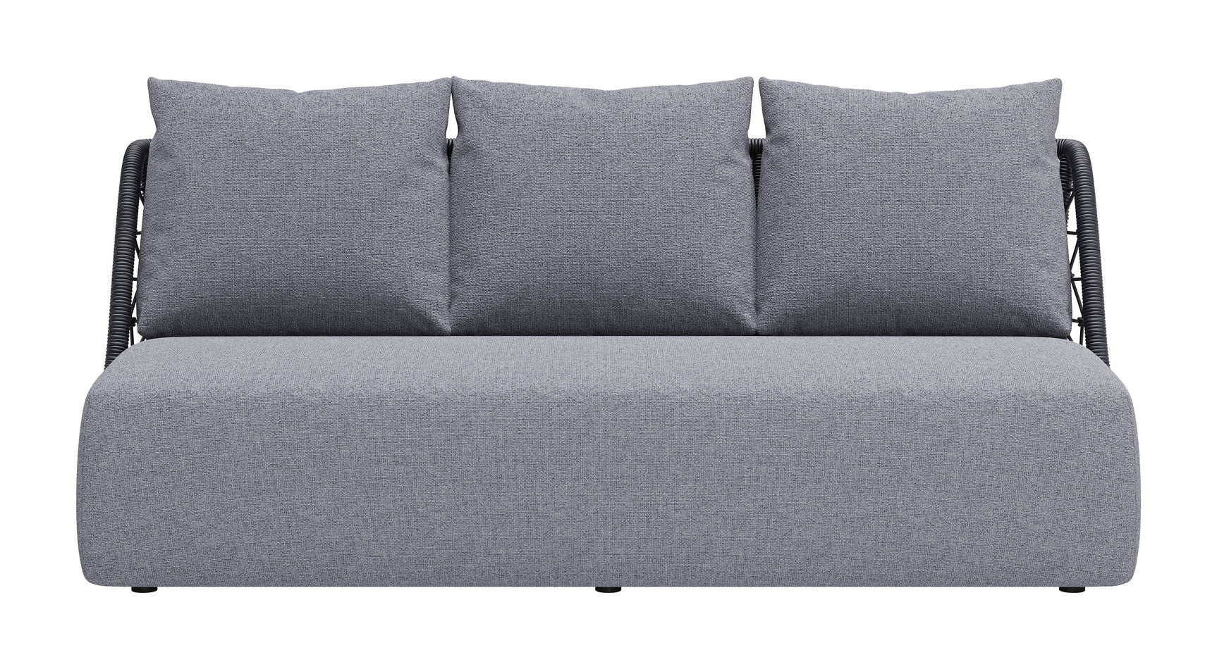 Mekan Gray Outdoor Sofa - Ornate Home