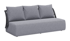 Mekan Gray Outdoor Sofa - Ornate Home