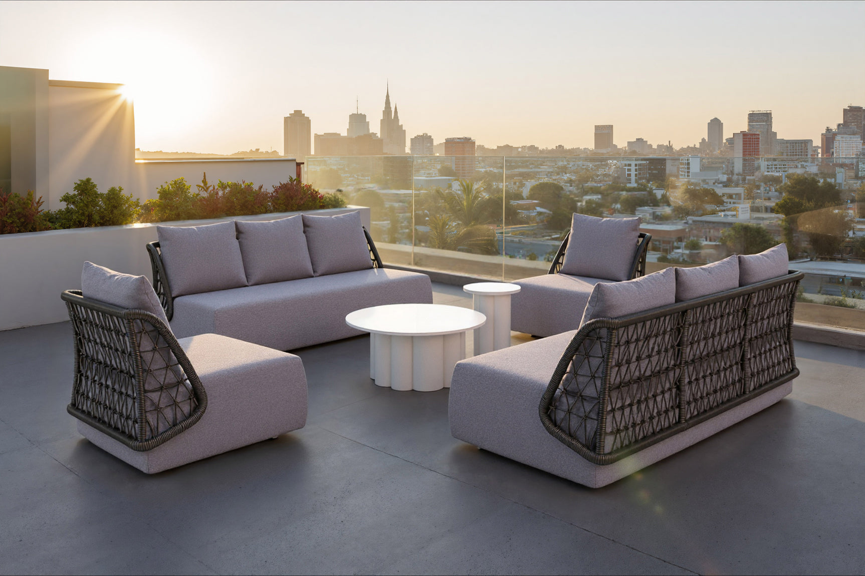 Mekan Gray Sofa